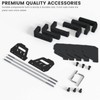 Gun Rack for 6 Handguns, Pistol Holder Organizer Accessories Gun