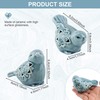 Jeukwud Set of 2 Ceramic Bird Figurines, Ceramic Bird Statues