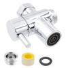 Brass Diverter, Shower Head, T-Type Adapter, Faucet, Branch, Two-Way Switching