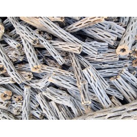 VIRS PRO Cholla Wood Mini Set of 5 pises - 4 inches for Shrimp Habitat and Food Treat Hermit Crabs Plecos Aquarium Decoration Lowers pH Hideouts and Chew Toys Reptiles Thorn Free Dried Organic Natural