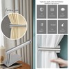 Curtain Hooks Holder Holdbacks Tiebacks Ties for Drapes Wall, 2