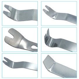 6 Pack Paver Tool Stainless Steel Paver Extractor Tool Paver Removal Tool Paver Lifting Tool with Multipurpose Tool Pouch Bag for Garden Lawn Yard Patio Paver Brick Block Replacement