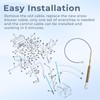 TOSRWGLL 06900438 Upper Traction Auger Cable Replacement for Ariens Classic