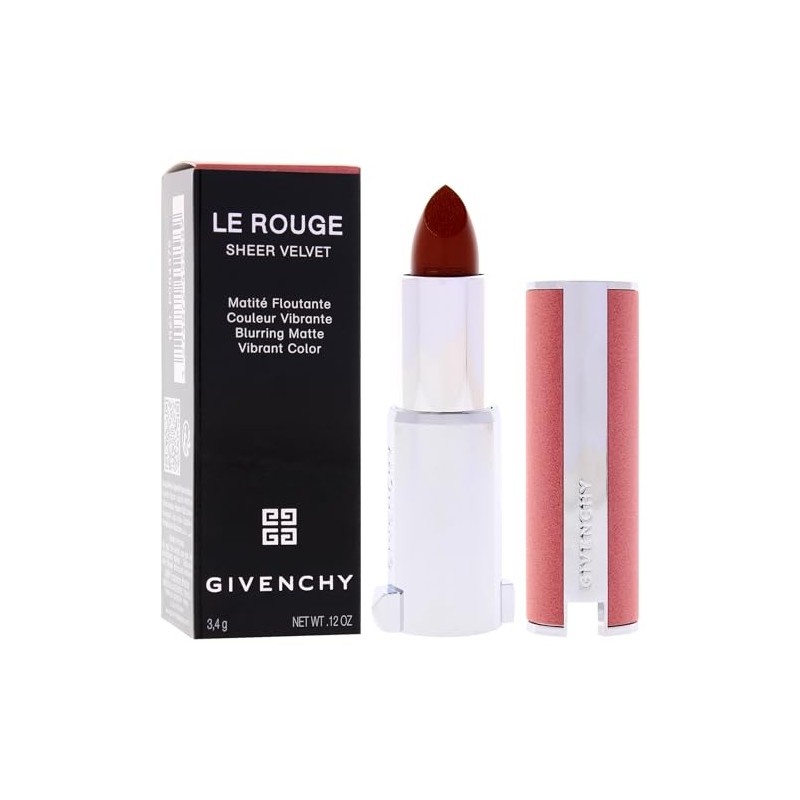 Le Rouge Sheer Velvet Matte Lipstick - 52 Brun Epice