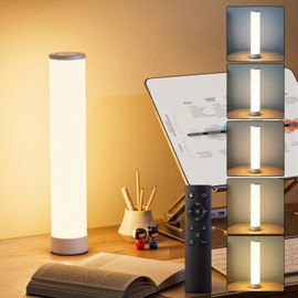 NoeiiT 15000 Lux Light Therapy Lamp, UV-Free Happy Sunlight Lamp with Remote,5 Color Temperatures & 5 Brightness Level,Full Spectrum Light with Timer for Home,Office,Desk Reading and Yoga Room, White