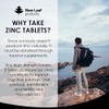 Zinc 50mg High Strength - Zinc Tablets with Copper, Pure