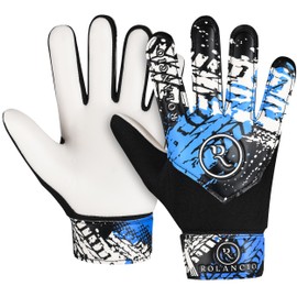 ROLANCIO Goalie Gloves (Blue/White, 07)