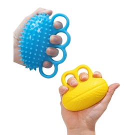 2 Stück Knetball Für Hände Therapie Stressball Handübungsball, Fingertherapieball – Griffstärkung, verbessert die Flexibilität, Quetschen, Stressabbau-Bälle