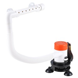 NovelBee Portable 12v Livewell Aeration Pump System Kit,350GPH Pump Aerator for Boats Coolers Buckets Ice Chest