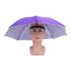 Generic Sombrero Paraguas Adulto Impermeable Plegable Púrpura