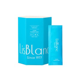 AXXZIA Axissia Lisblanc Clear Powder Wash, 0.02 oz (0.4 g) x 30 Packets