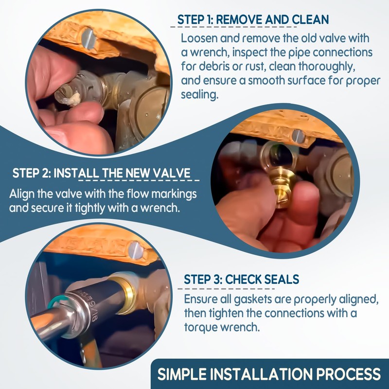 12318 Stop-Check Valve Kit Fits for Moen Legend, for Monticello