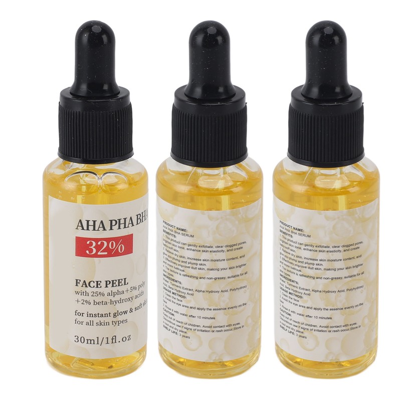 3pcs Fruit Acid Serum 30ml Firming Skin Herbal Extract Oil