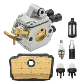 Aynaxcol 1137-120-0621 Carburetor Kit, Replacement for Stihl MS194 MS194T MS194TC MS194TCE Engine Chainsaw