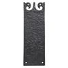 SKANDH Iron Black Antique Powder Coated 8.9" X 2.9" Inch