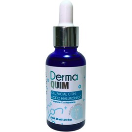 DERMAQUIM - Potente Anti Edad con Ácido Hialurónico, Colágeno, Vitamina C, Vitamina E, Sábila, Elastina y Alantoina. Previene y Reduce Arrugas, Líneas de Expresión y Manchas. Revitaliza y Regenera. Facial Hidratante Neutro