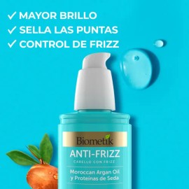 Biometik Kit Antifrizz 3 En 1 Shampoo+acondicionador+aceite