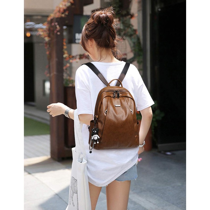 BUKESIYI CCDE78304 Women's Bag Backpack Handbag Women Backpack Small Anti-Theft