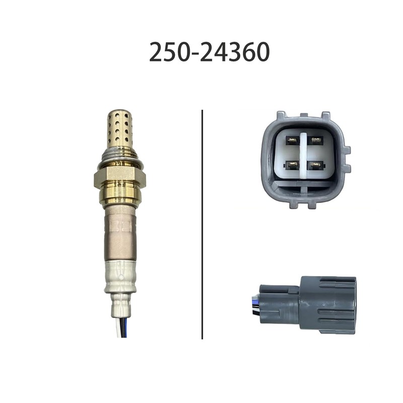 2 Pcs Upstream and Downstream o2 Sensor 250-54084 250-24360 Oxygen