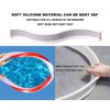 SAIKOOWA 3.15" High- Shower Threshold Water Dam,67 Inch New Shower