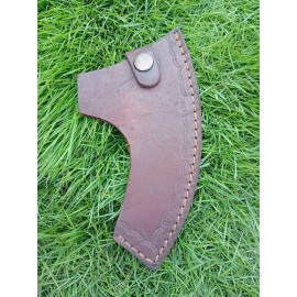 Axe Sheath Hunting Holster Leather Axe Hatchet Blade Cover Ax Head Sheath Case Belt Holster