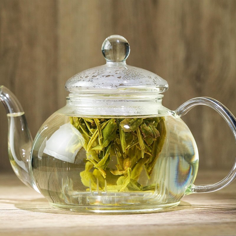 Teavivre Organic Dragon Well Long Jing Green Tea Chinese Loose