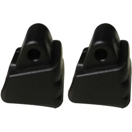 2 Pcs Black Roller Skates Brake Stopper Replacement Skate Accessories Brake Roller Skate Toe Stops and Plugs Block Universal Non-Slip Safety Brake Roller Skate Toe Stops and Plugs