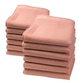 merrysquare - Small Handkerchiefs - Approx. 23 cm - 100% Cotton - Lilliput Model, antique pink