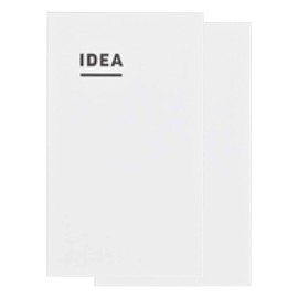 Kokuyo Jibun Notebook, Mini IDEA, Pack of 2