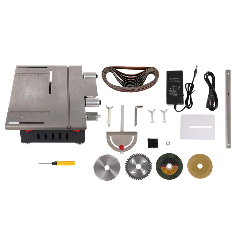Mini Table Saw, Electric Saw Cutter & Belt Sander 200W
