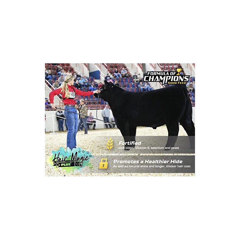 Formula of Champions Hair Magic Plus Pelleted Topdress Supplement for