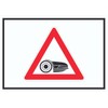 HB-Druck Achtung Robotic Lawnmower with Symbol Sign A6 (105 x