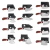 Minatee 13 Pieces Mini Knifes Damascus Pocket Set Tiny Chef