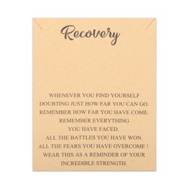 FEELMEM Armband zur Genesung von Sucht, Gelassenheit ist nicht die Freiheit des Sturms, AA-Symbol, anonymer Schmuck, AA Nüchternheit Geschenk