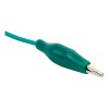 Juego De 10 Cables Con Caimanes Chicos De 26 Cm