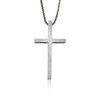 bysilvergates Cross Necklace for Men – 925 Sterling Silver Pendant