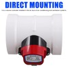Plastic Motorized Damper PVC Check Valve Air Duct Volume Controller