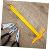 DOITOOL 1set Square Ruler Double Scale Measurement Tool for Drafting