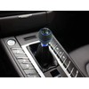 Lunsom Leather Gear Stick Knob 5-Speed Shift Head Manual Shifter
