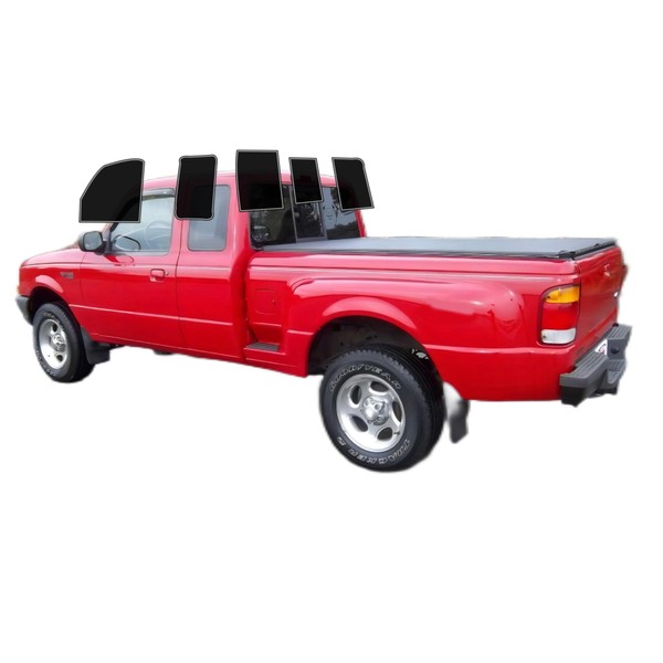 AUTOTEK Precut Windows Tint Film All Sides Cars Sun Blocking