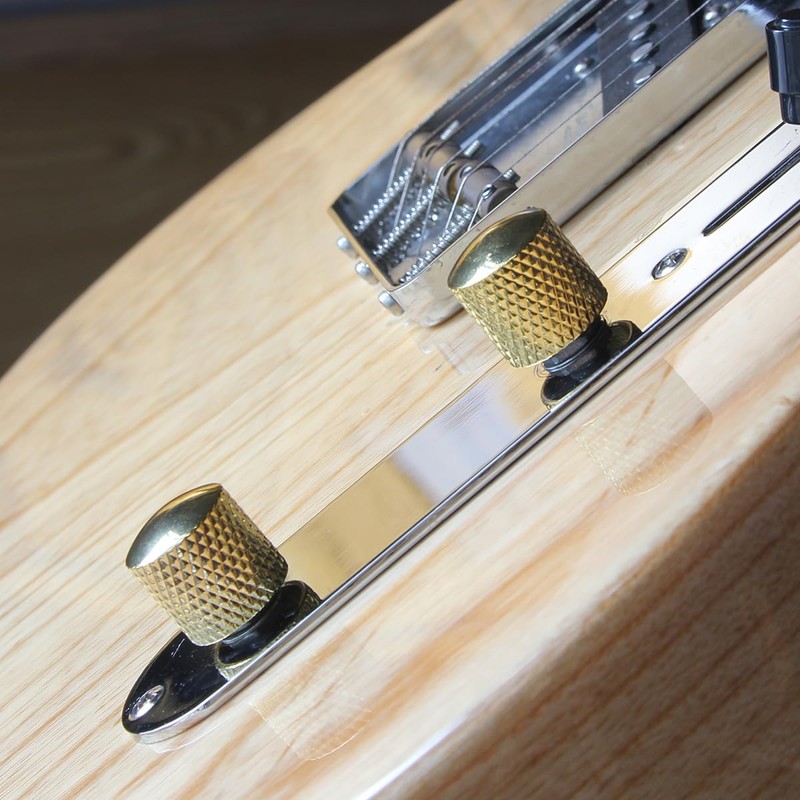 FLEOR Bass Guitar Volume Tone Control Knobs Golden Metal Dome