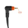 SL300 Single Wire Headset C-Style Swivel Ear-Hook Earpiece Compatible with
