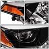 LSAILON LED Projector Headlights Fit For Toyota Corolla 2014-2016 Black