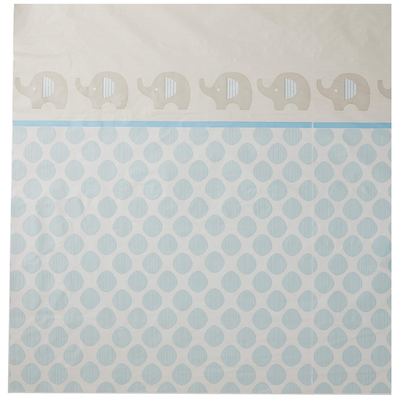 Creative Converting 316939 All Over Print Plastic Tablecover, 54 x