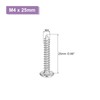 sourcing map M4x25mm Flat Head Phillips Drive Self Tapping Screws,
