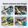 Greenwood Genuine Professional Garden Pruning Shears, 0-35mm Cutting Capacity, Two-Position