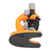 Kids Microscope Kit LED 1200X Microscope with Specimen Slides Science