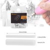 Lyfengdeam Eraser Refills,Portable Electric Eraser Refills 30pcs Big/Thick + 40pcs