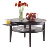 WINSOME Amelia Occasional Table, Dark Espresso