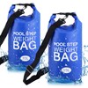 Lanathel 2 Pack Pool Step Weights, 500D PVC Waterproof Heavy